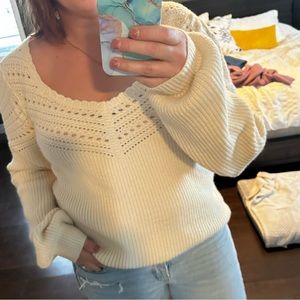 Blue ivy knit sweater
